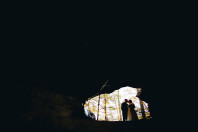 Natural Arch Wedding Ceremony