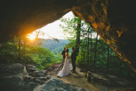 Sunset Outdoor Wedding in Kentucky